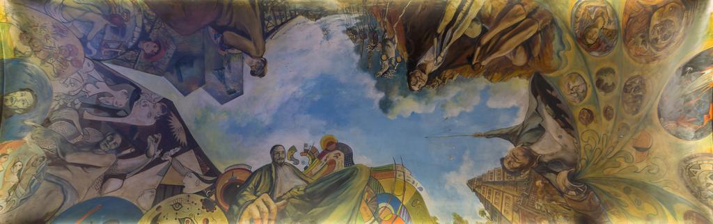 Suites Contempo Meksyk Zewnętrze zdjęcie The ceiling of the nave